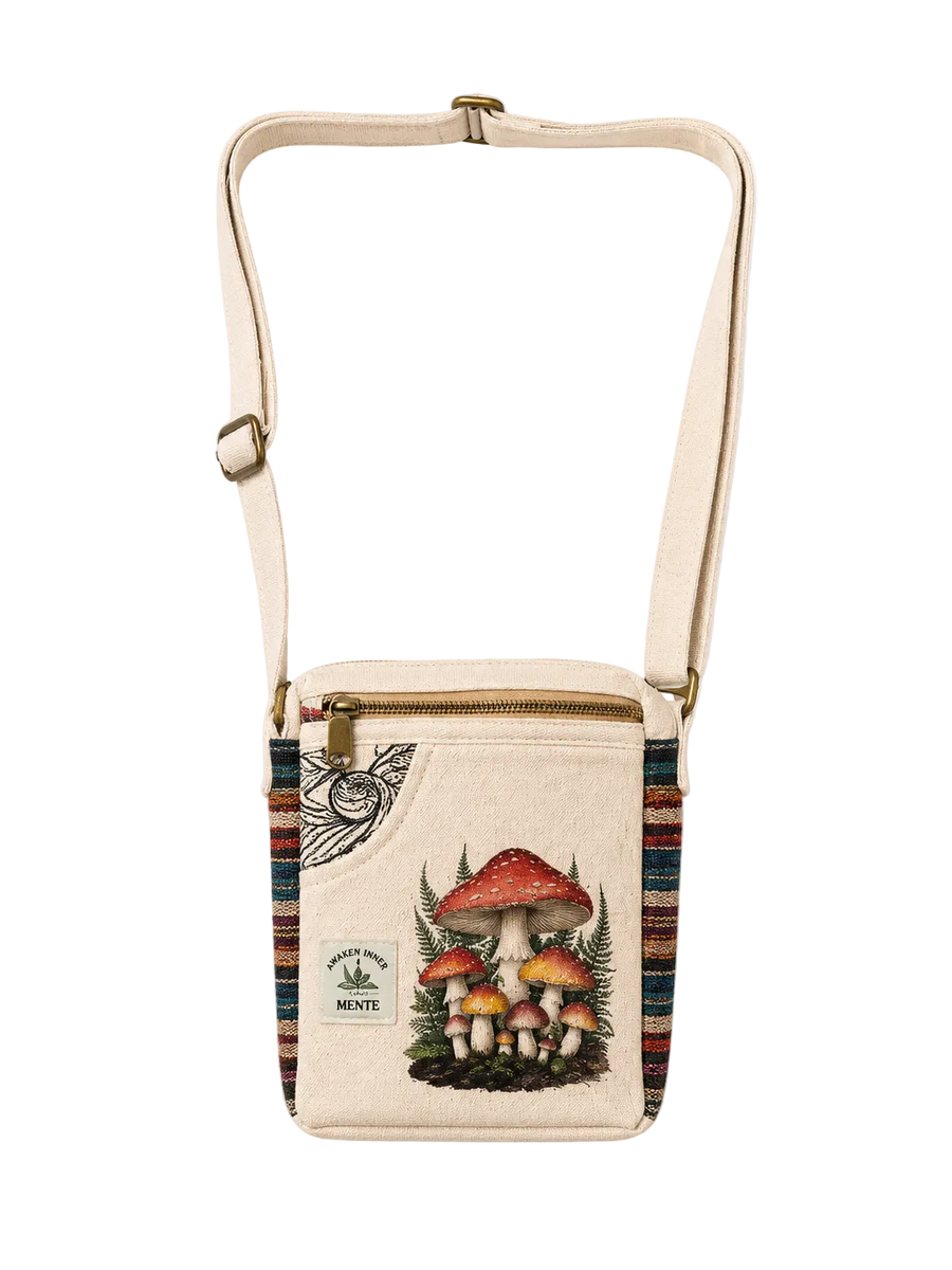 Himalayan Hemp Crossbody Messenger Bag